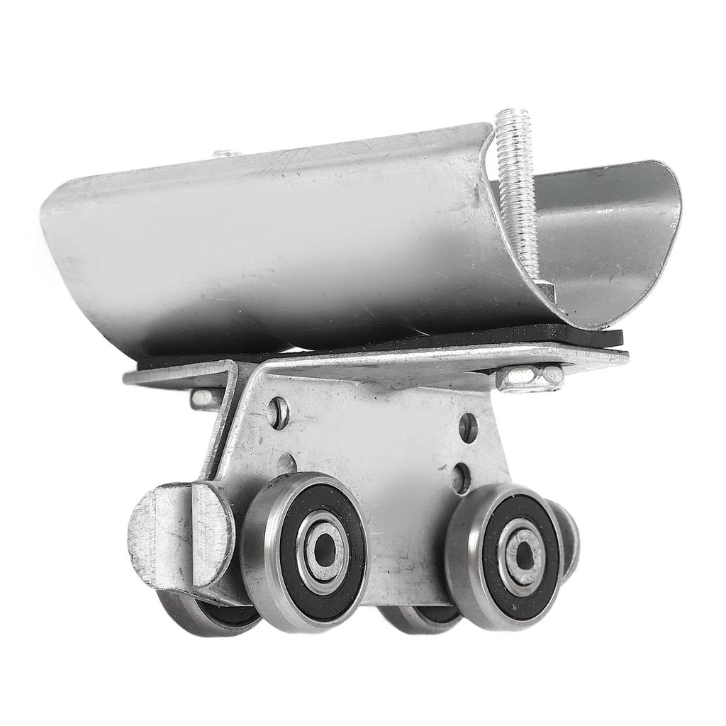 Stainless Steel Track Roller Wheel Trolley 24mm Pulley Diameter Cable Pulley Track Roller Wheel Trolley