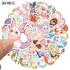 10 30 50PCS Cartoon Colorful Fantasy Animals Stickers DIY Toys Laptop Luggage Skateboard Suitcase Car Graffiti Decals Sticker F5