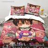 Anime Toilet-Bound Hanako-kun Bedding Set Printed Bed Set With Pillowcase Bed Duvet Cover Soft Queen King Size Bedclothes Home