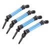 4pcs CVD Steel Front Rear Drive Shaft Complete Driveshaft Compatible for   Slash 1Celsius10 RC Car