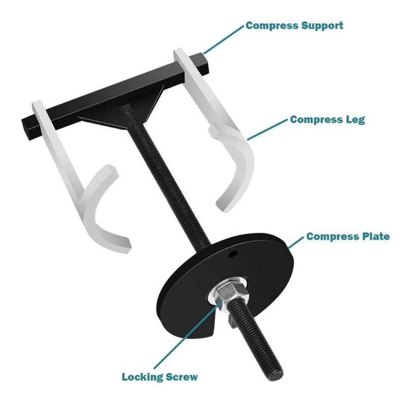 Efficient Metal Automatic Clutch Spring Compressor Kit For Professional Mechanics Car And Truck Transmission Repair