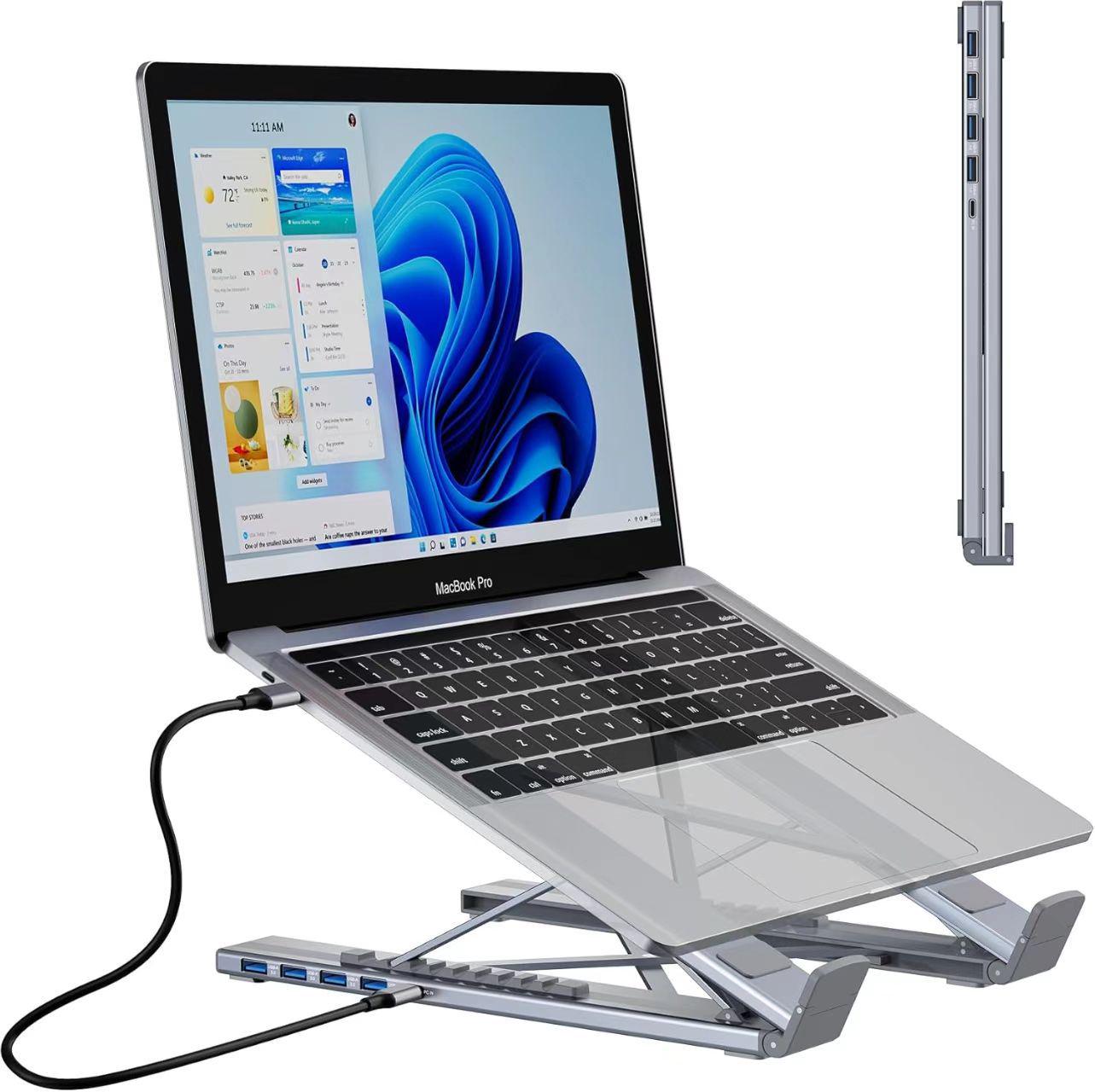 

Genuine CE-Certified 5-Port Type-C Docking Station & Foldable Stand