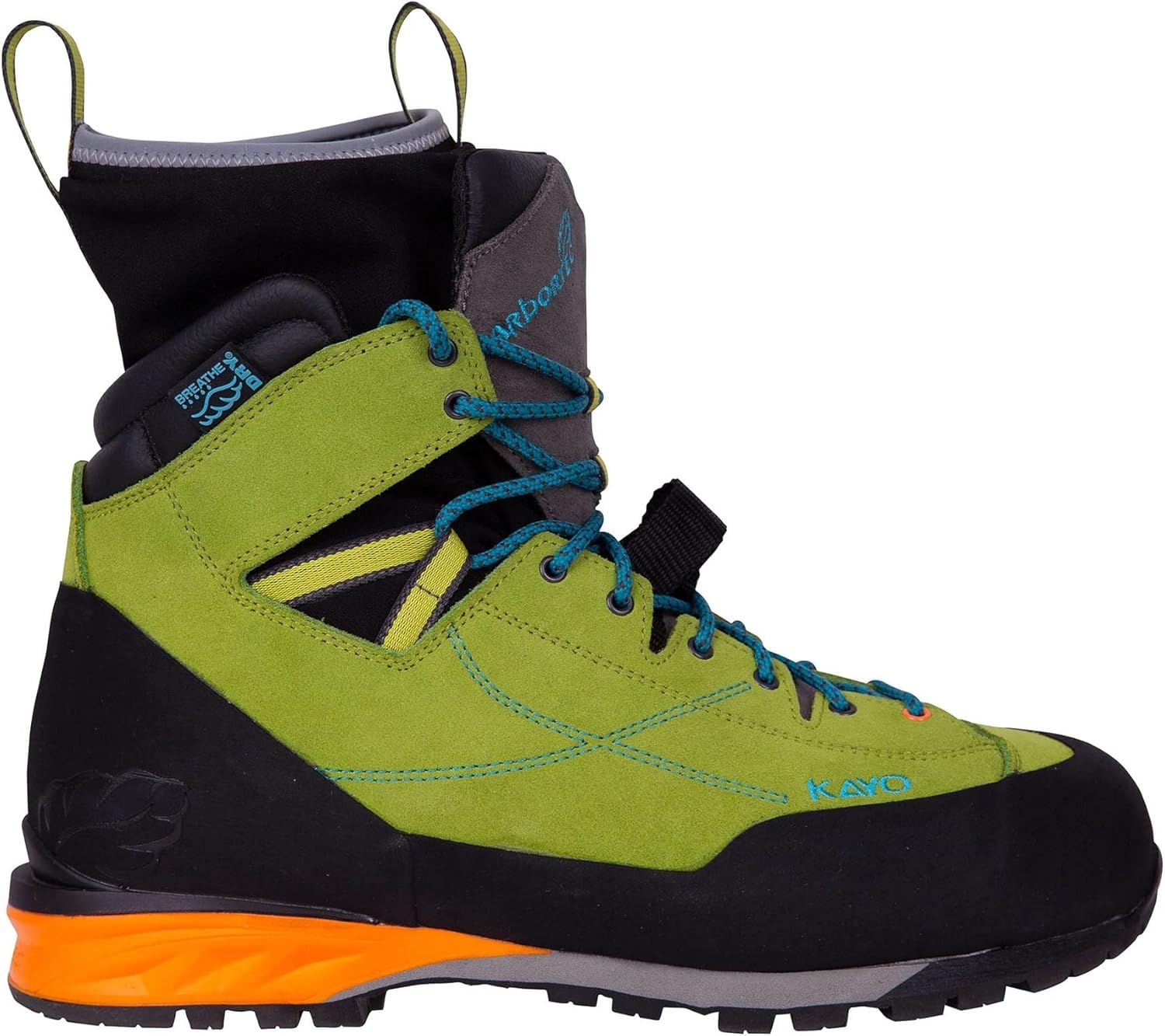 

ARBORTEC KAYO Chainsaw Boots Arbotech Class 2 Tree Care Arborist Tree Climbing (24.5cm(39), Lime) лаймовий
