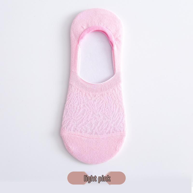 Women's Breathable Non-Slip Low-Cut Invisible Mesh Socks for Summer