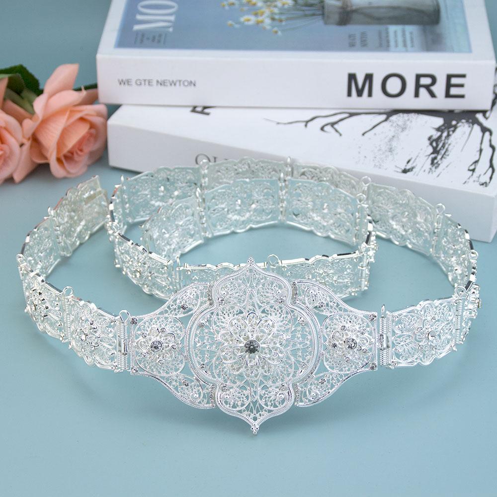 

Poyasa темно-золотой цвет кавказский женский пояс свадебные украшения традиционный арабский кафтан халат цепочка на талию регулируемая длина серебряный