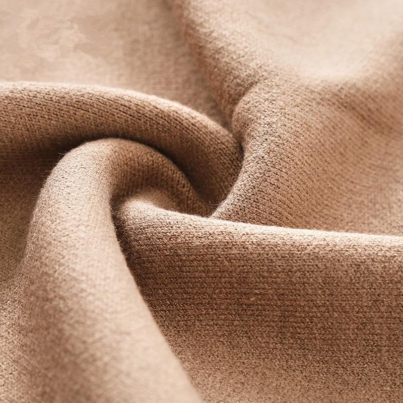 Spring and Autumn New High Neck Pullover Women's Loose Simple Thickened Fashion Large Cloak Shawl Knitted Jacket