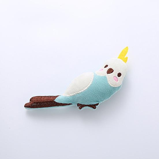 Interaktivní hračky pro kočky s kočičím nipem uvnitř Roztomilý ptačí design Odolný proti kousnutí uvolňuje stres