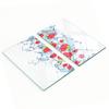 Set of Two Decorative Glass Cutting Boards Raspberries Water 2X30X52 Cm