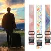 Polyester Fibre Luggage Buckle Strap Adjustable Anti-theft Baggage Tie Down Belt Anti-lost Elastic Suitcase Belts Travel Props