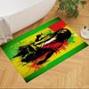 Bob Marley Floor Mat Perfect for Dining Room Entryway Outdoor Balcony Anti-slip Rug Office home decor Birthday/Christmas Gift