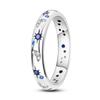 LATS Gold CopperColor Moon Star Stacking Band Ring Fashion Jewelry Trendy Best Friend Gift Accessories