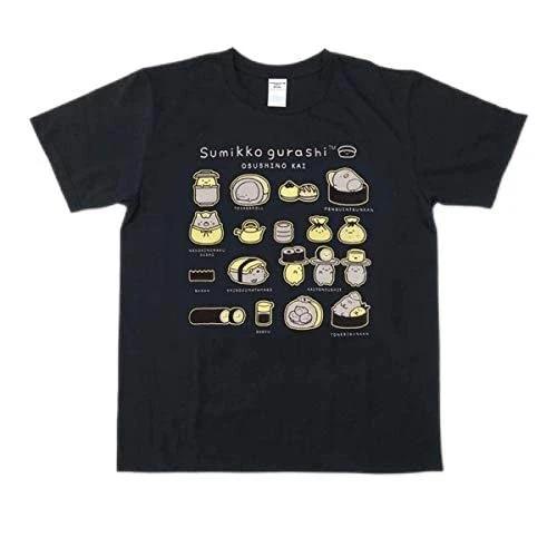 Sumikko Gurashi Bottle T-shirt B/Black Free size S