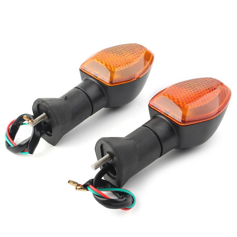 for Suzuki Motorcycle Turn Signal Indicators Blinker Amber Light Lamps Front Rear Universal Motorbike Modification Components