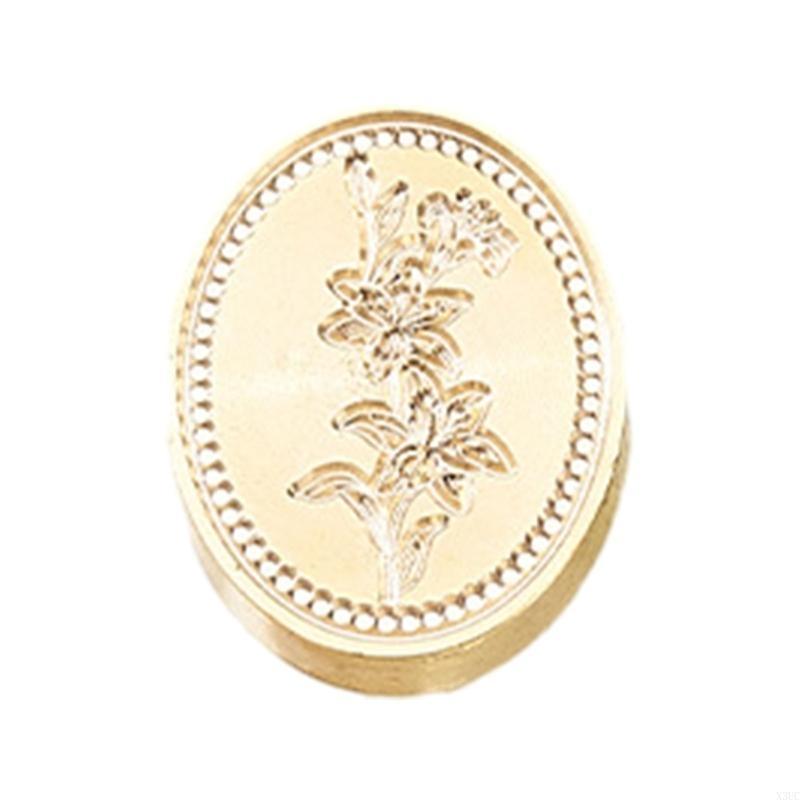 Cards Wax Stamp Head Replacements Envelope Sealing Greeting Card Emboss Sealing Wax Stamp Head Brass Sealing Stamp Head X3UC