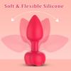 Remote Anal Vibrator Light-emitting Butt Plug Male Prostate Massager Stimulator Female Masturbator Sex Toy for Women for Gay
