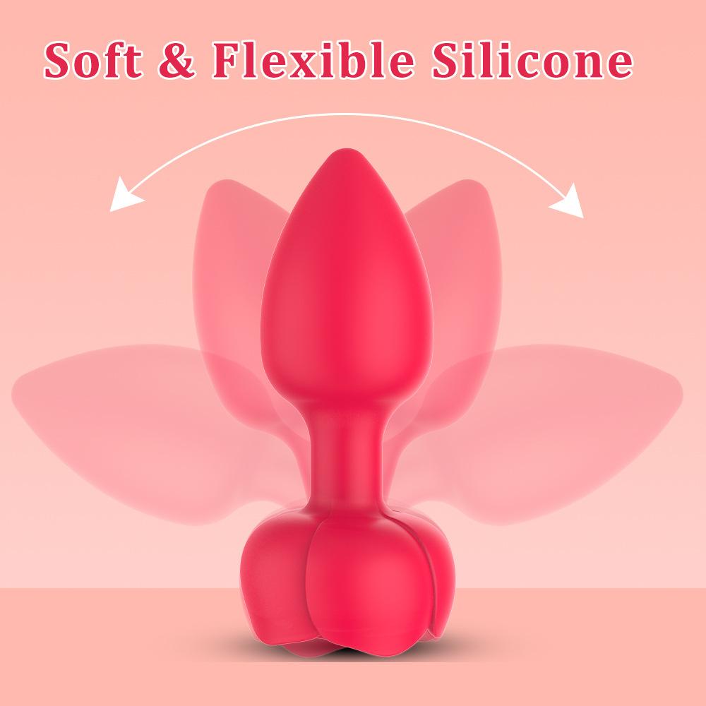 Remote Anal Vibrator Light-emitting Butt Plug Male Prostate Massager Stimulator Female Masturbator Sex Toy for Women for Gay