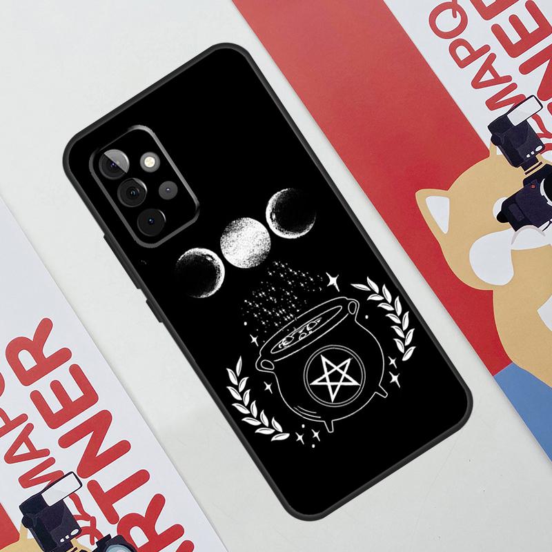 Hexerei Okkultes Pentagramm Hülle Für Samsung Galaxy A06 A16 A36 A56 A55 A35 A33 A53 A13 A23 A17 A54 A34 A14 A52 A32 A15
