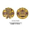 Shuibei 999 Pure Gold Princess Phone Sticker & Magnet Set - Prosperity, Peace, and Joy Design