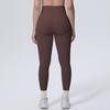 High-Waisted Peach-Lift Anti-Curl Yoga Pants - Skin-Friendly Nylon Tight-Fit Sportswear