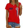 Unisex Soccer Fan Short Sleeve T-Shirt for Men and Women, Casual Sports Top for Day
