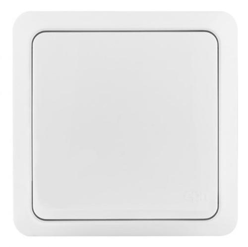 Berg Single Pole Switch N/T 10Ax Ip20 White 3710-00