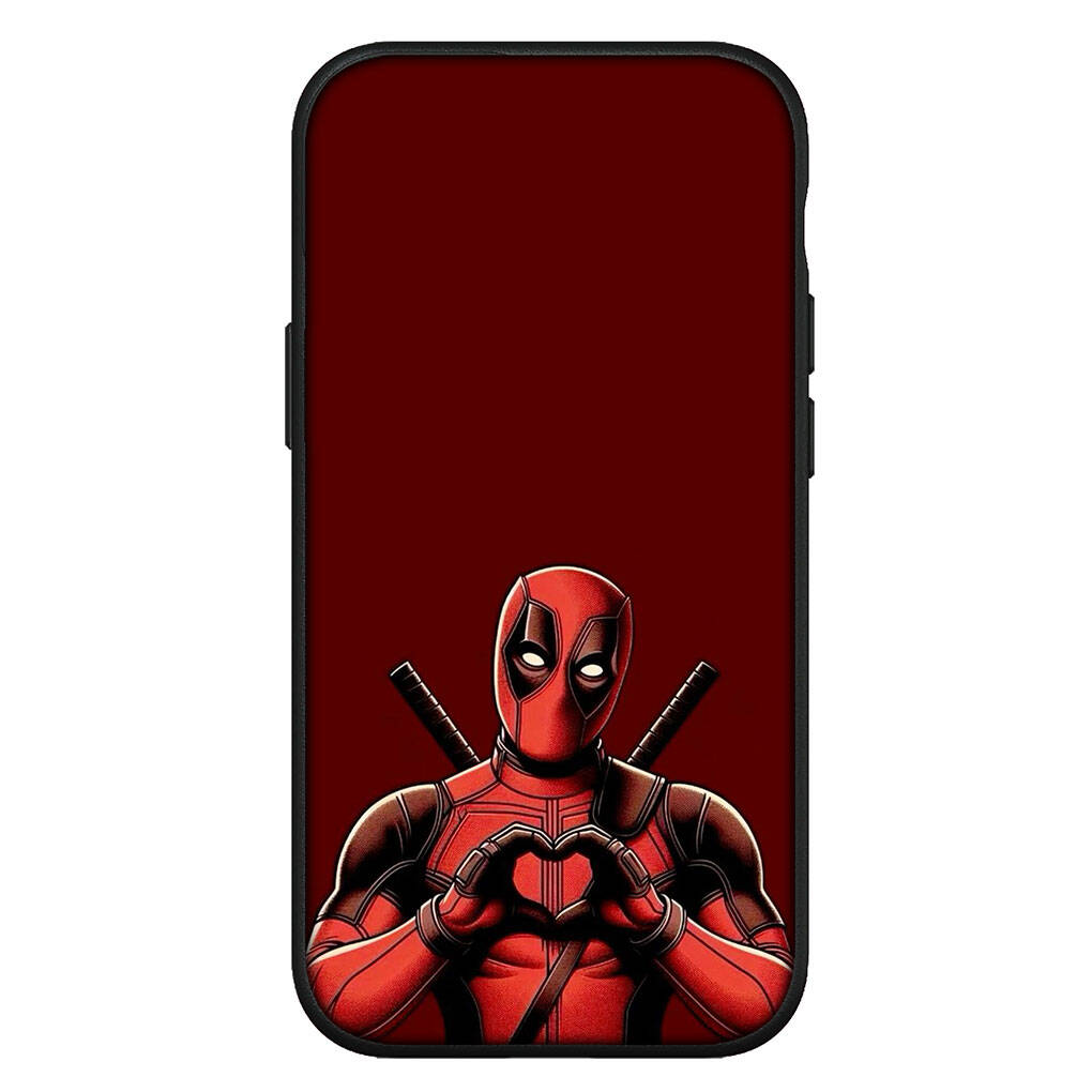 Cover for iPhone 17 16 15 Xiaomi Poco Redmi Note 14 13 12 11 Pro Max 9 16e Samsung Galaxy S25 S24 S23 OPPO Huawei Deadpool Comics Wolverine Phone Case