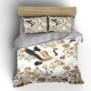 Cranes and Floral Motifs. Bedding Sets Duvet Cover Sets Duvet Covers Pillowcases(1 * Duvet Cover 2 * Pillowcases Without Duvet Insert)