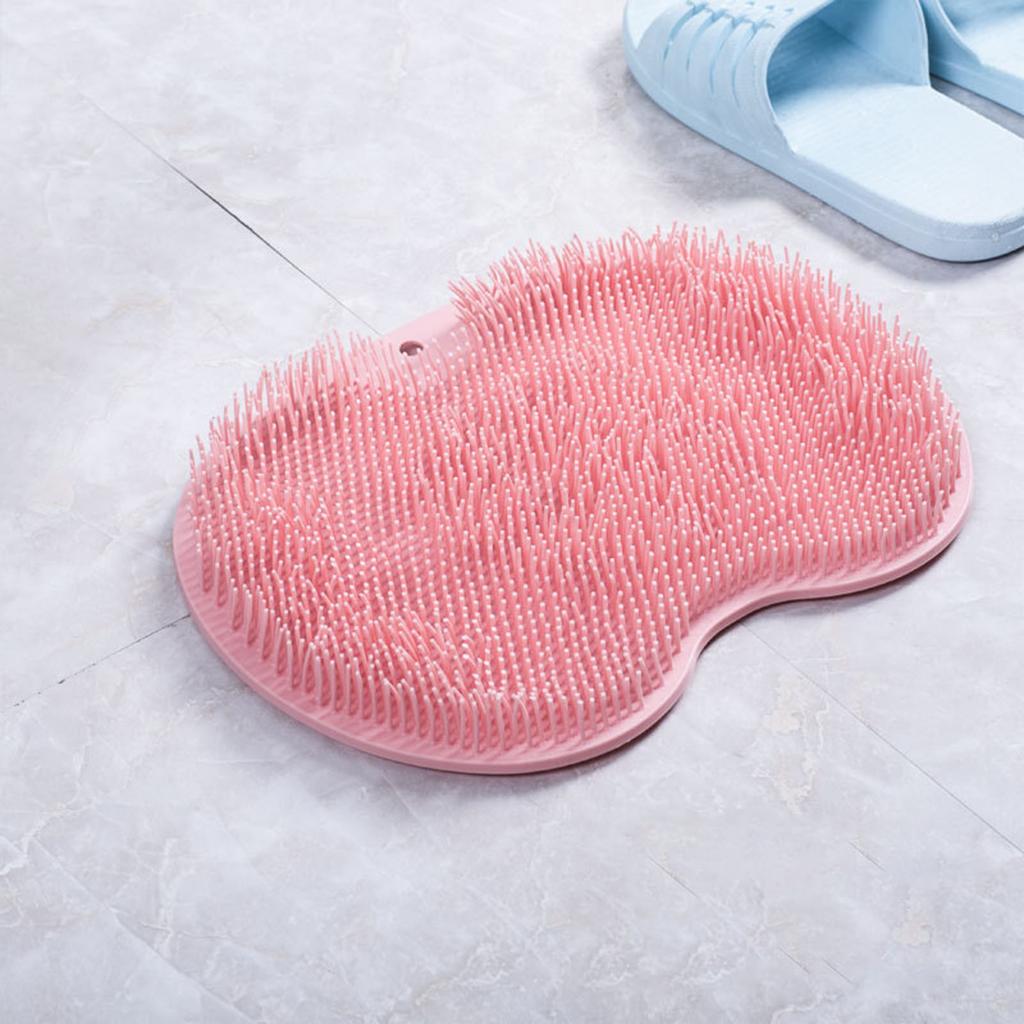 Foot Rubbing Floor Mat Bathroom Exfoliating Shower Massage Scraper Foot Mats Bathtub Non-Slip Bath Mat Body Cleaning Tools