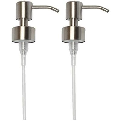 Zamienna pompa do dozownika mydła ze stali nierdzewnej 304, 28 mm, szczotkowane wykończenie, wysoka jakość