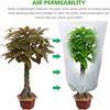Non Woven Plant Cover Winter Cold Proof And Antifreeze Cover Plant Frost Snow Protection Net Zipper Drawstring Bag Windproof