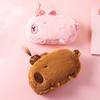 Capybara Pencil Case for Boys Girls High Capacity Stationery Bag for Middle School Students Multi-layer Pen Holder Box