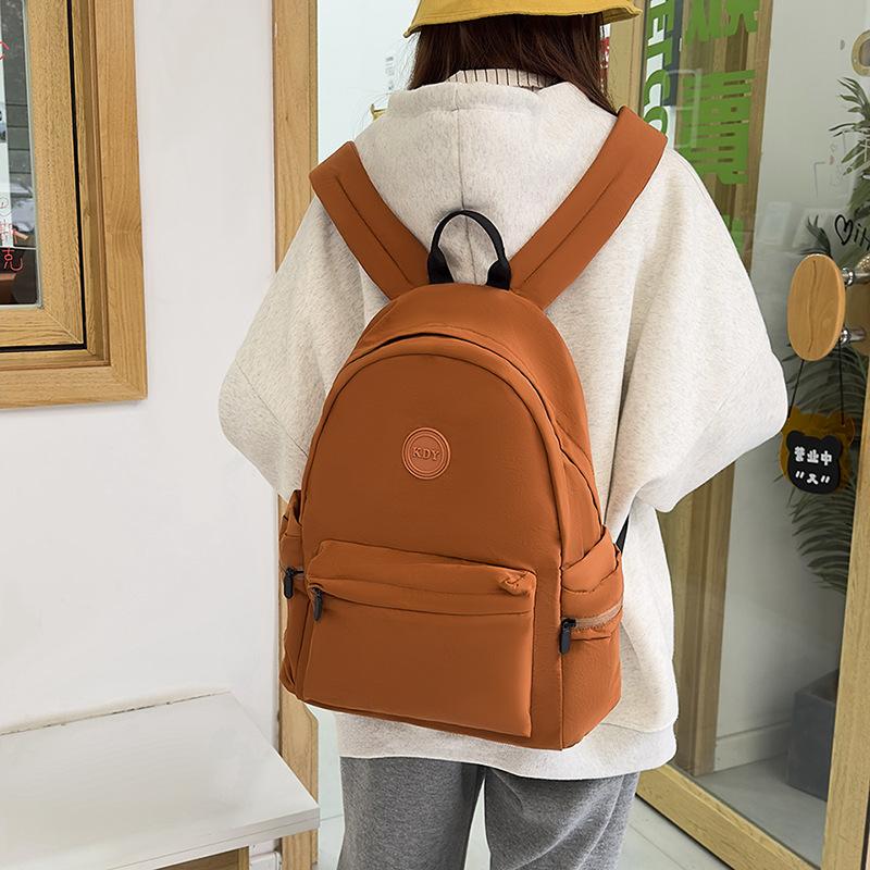 Casual fashion commuter casual backpack new versatile junior high school bag travel backpack