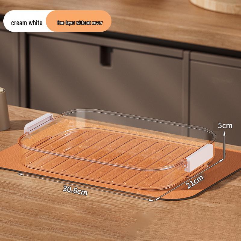 Food-Grade Multi-Layer Dumpling Storage Box with Lid