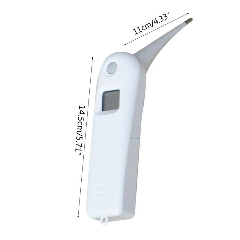 Veterinary Thermometer with Probe Accurate Temps for Horses Sheeps Beeps Alert