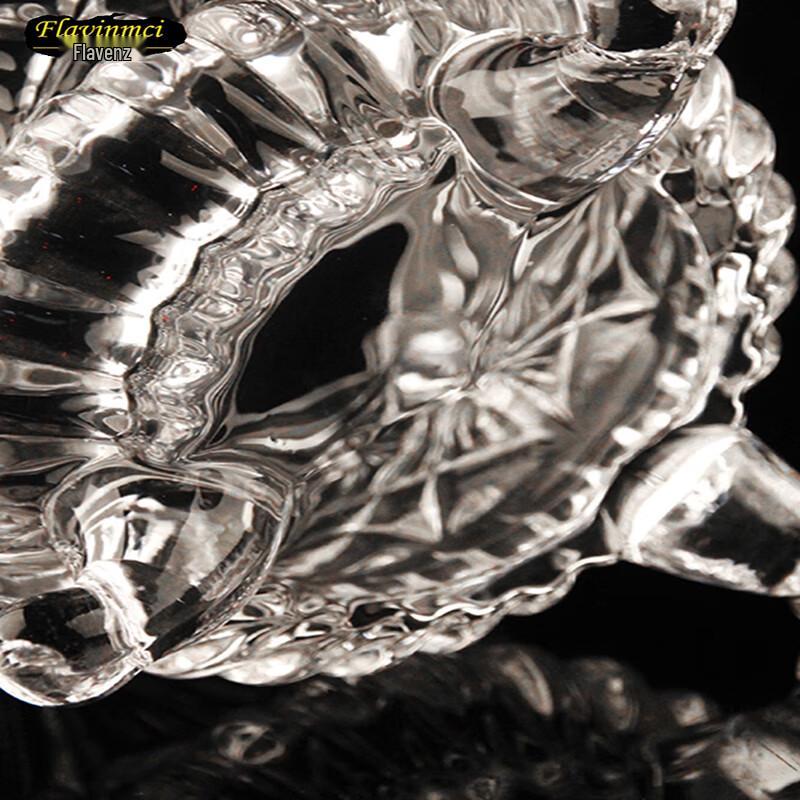 Crystal Glass Ice Bucket