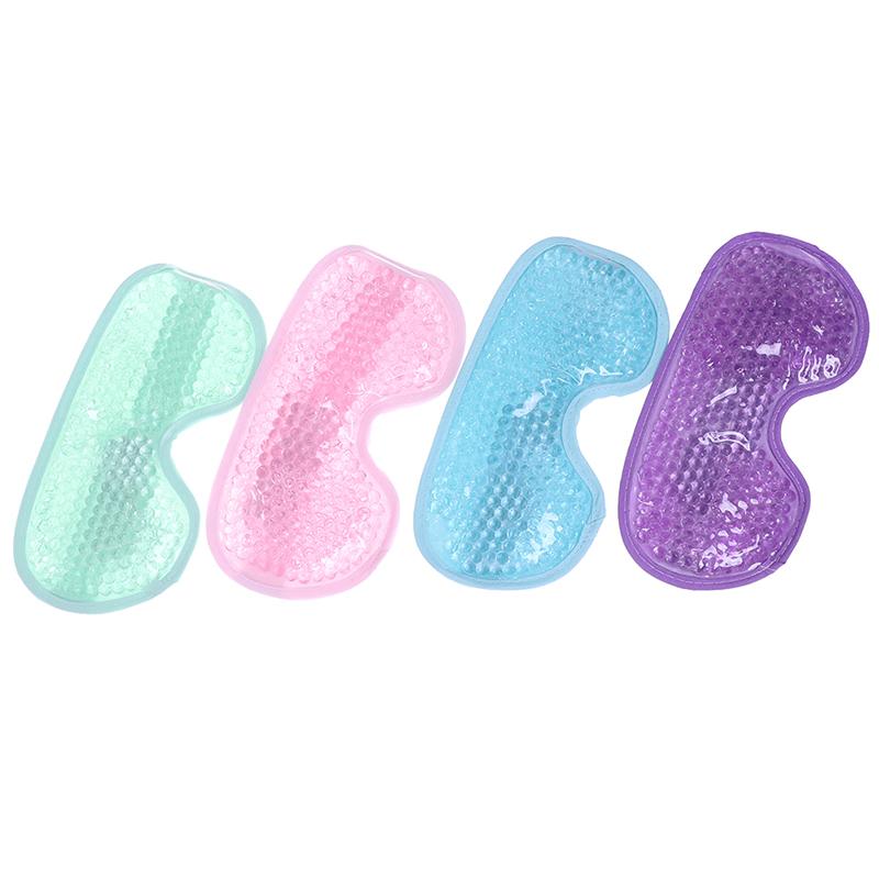 Kühlende Augenmaske Gel-Augenmaske Wiederverwendbare Kalte Augenmaske mit Gelperlen