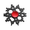 Multi Functional 23 in One Fingertip Gyro Decompression Toy Snowflake Wrench Portable Outdoor Combination Maintenance Tool