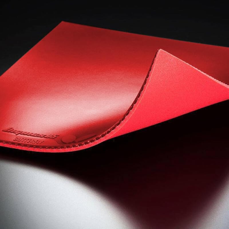 Butterfly Dignics 05 High Tension Inverted Rubber, Red, Extra Thick, 06040