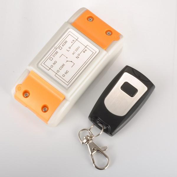 AC 220V Single-Circuit Car Style Switch with Waterproof Remote Control Self-Locking