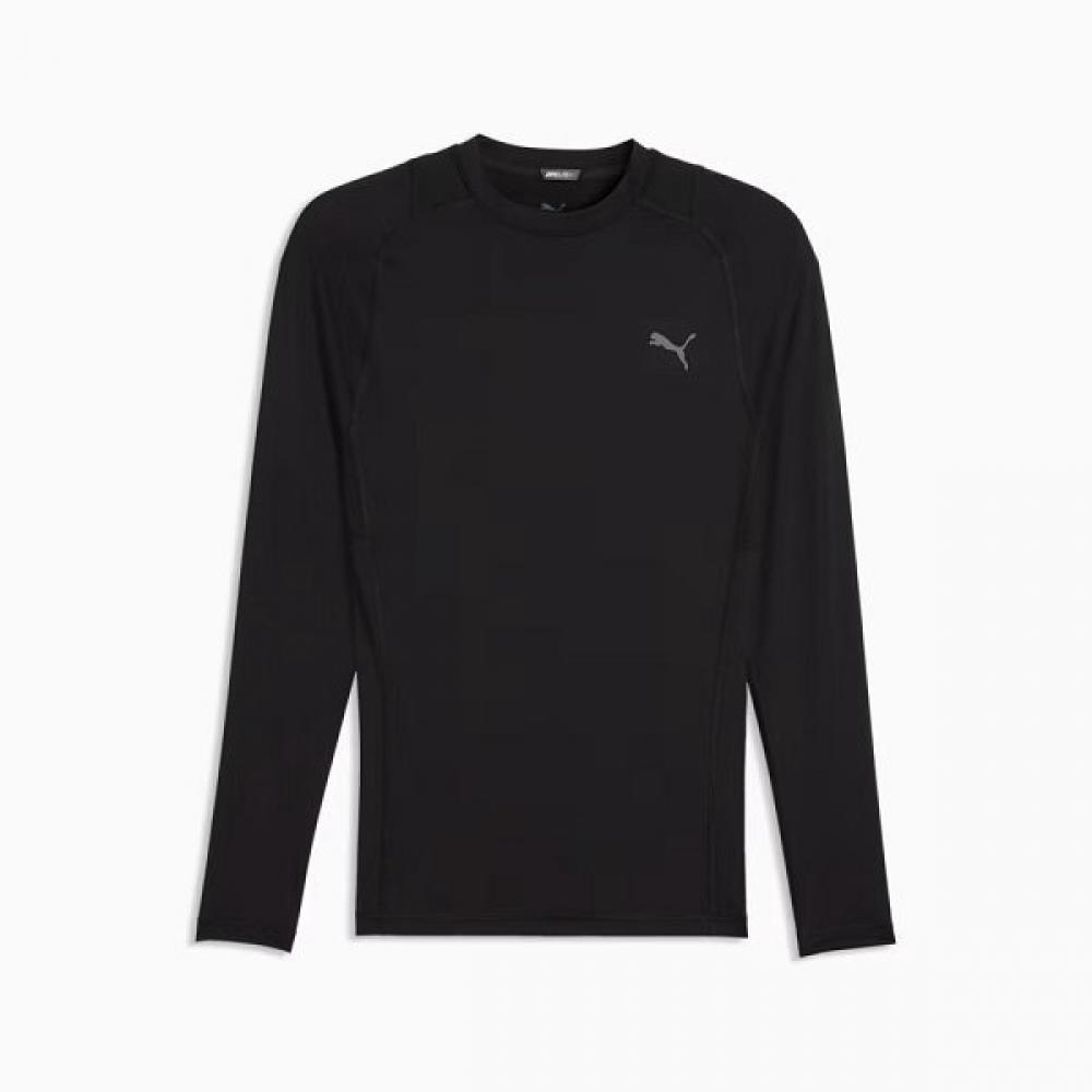 PuMa Men S PwrMode baSe Layer Long Sleeve Tee M PwrMode lS 01 black/L