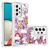 Glitter Liquid Sequins Quicksand Phone Case For Samsung Galaxy A53 A13 A23 A33 A73 5G A03s Case Cartoon Animal Shockproof Cover