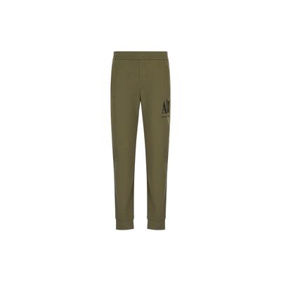 FW22 Letter Logo Print Straight Leg Casual Pants Men Bottoms Gray-Green 8NZPPA-ZJ1ZZ-3930