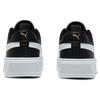 Puma  Smash Platform v3 Black White Gold Women Sneakers 390758-02