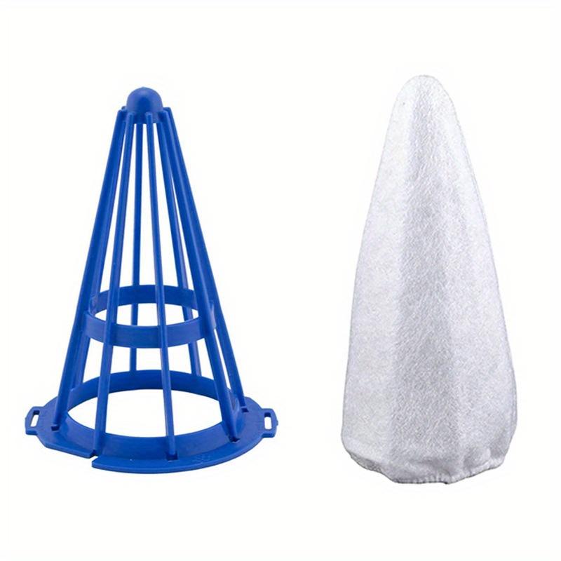 5 Stück Ersatz-Vakuumfilter Baumwollbeutel für Pool Shockwave Filter Hochdichtes Maschen-Poolfilterbeutel