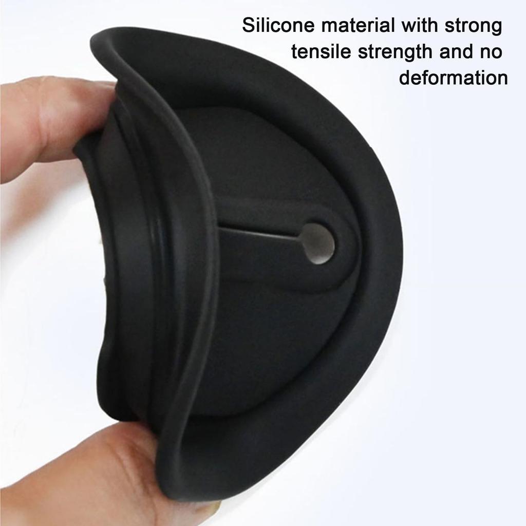 Car Door Latch - 9.4x7cm 4pcs Silicone Cover, Adhesive Lock Protector | God Qualityy