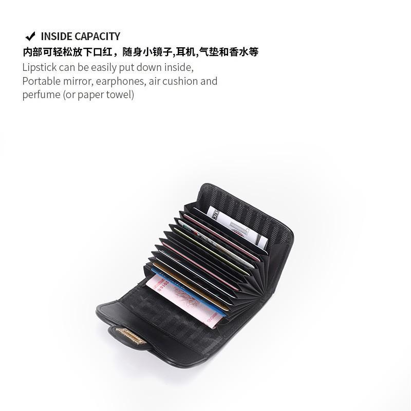 Mini Rhombus Style Multifunctional Folding Wallet Women'S Short Fashion Change Card Bag