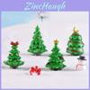 Adorable Christmas Tree Resin Diy Micro Landscape Miniature Decoration For Gardens