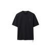 Black Basic Half T shirT cqTam25411bkx