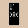 Aesthetic Pentagram Phone Case for VIVO V60 V50 V40 V30 V29 V27 V25 V23 Pro Lite 5G Soft TPU Shockproof Cover