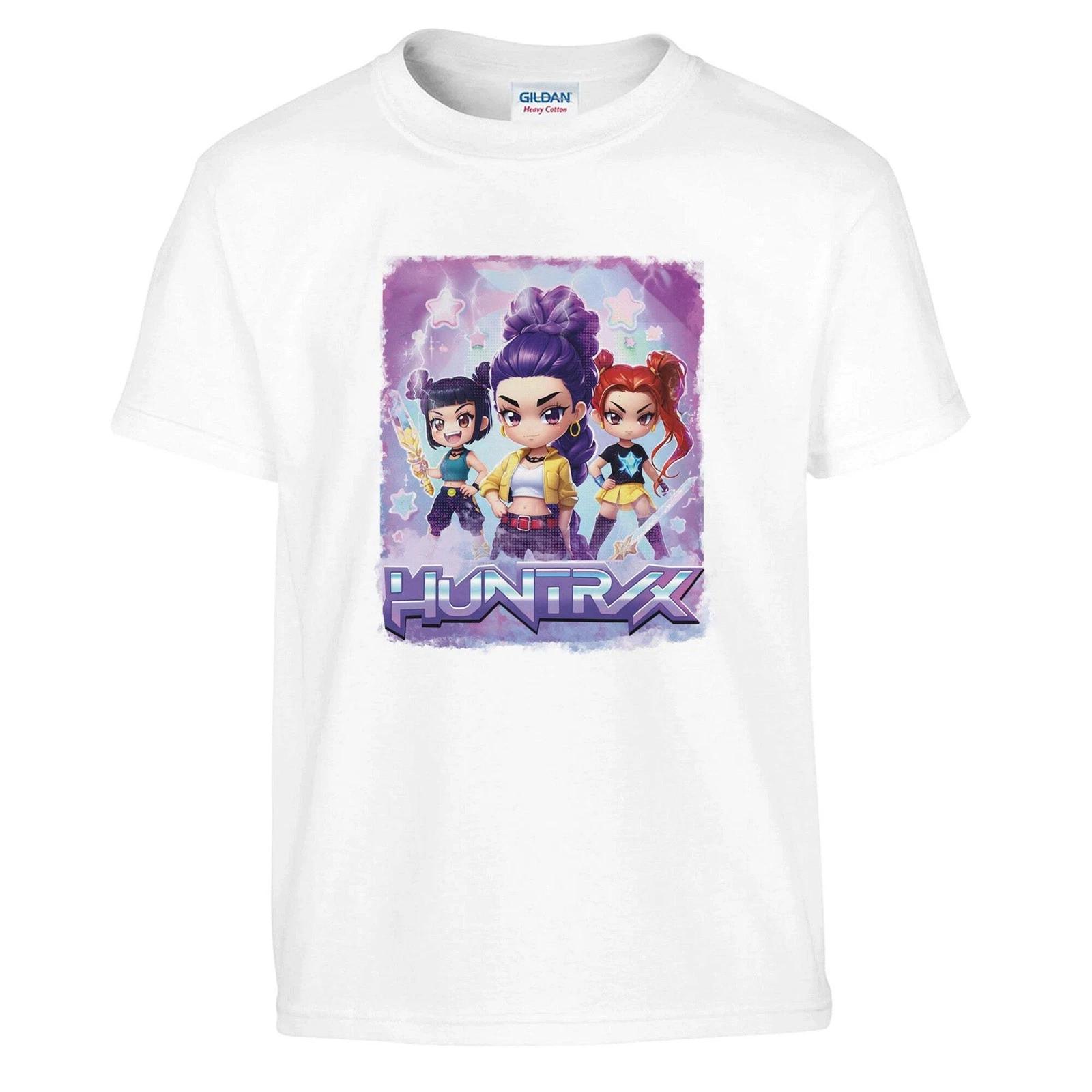 

HUNTRIX Kpop Demon Hunter T-Shirt | Unique Graphic Tee for Fans | Soft & Comfy S S